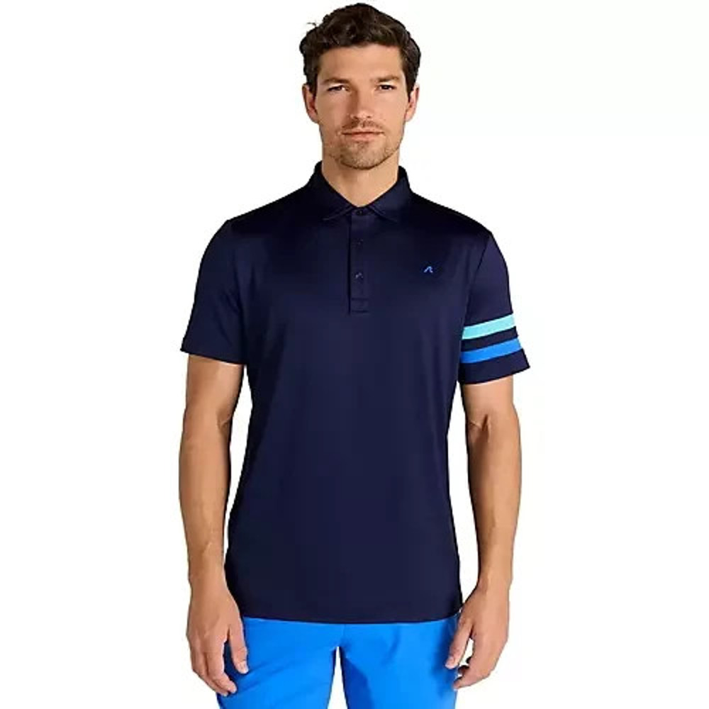 Redvanly Heyward Polo t-shirt Mens XL Tuxedo blue Short Sleeve Golf A010271